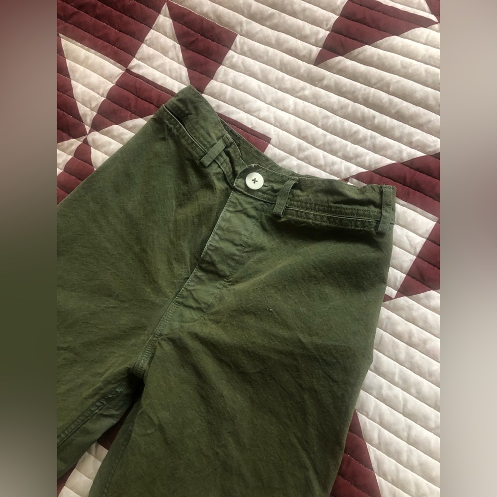 Jesse Kamm Sailor Pants in Green